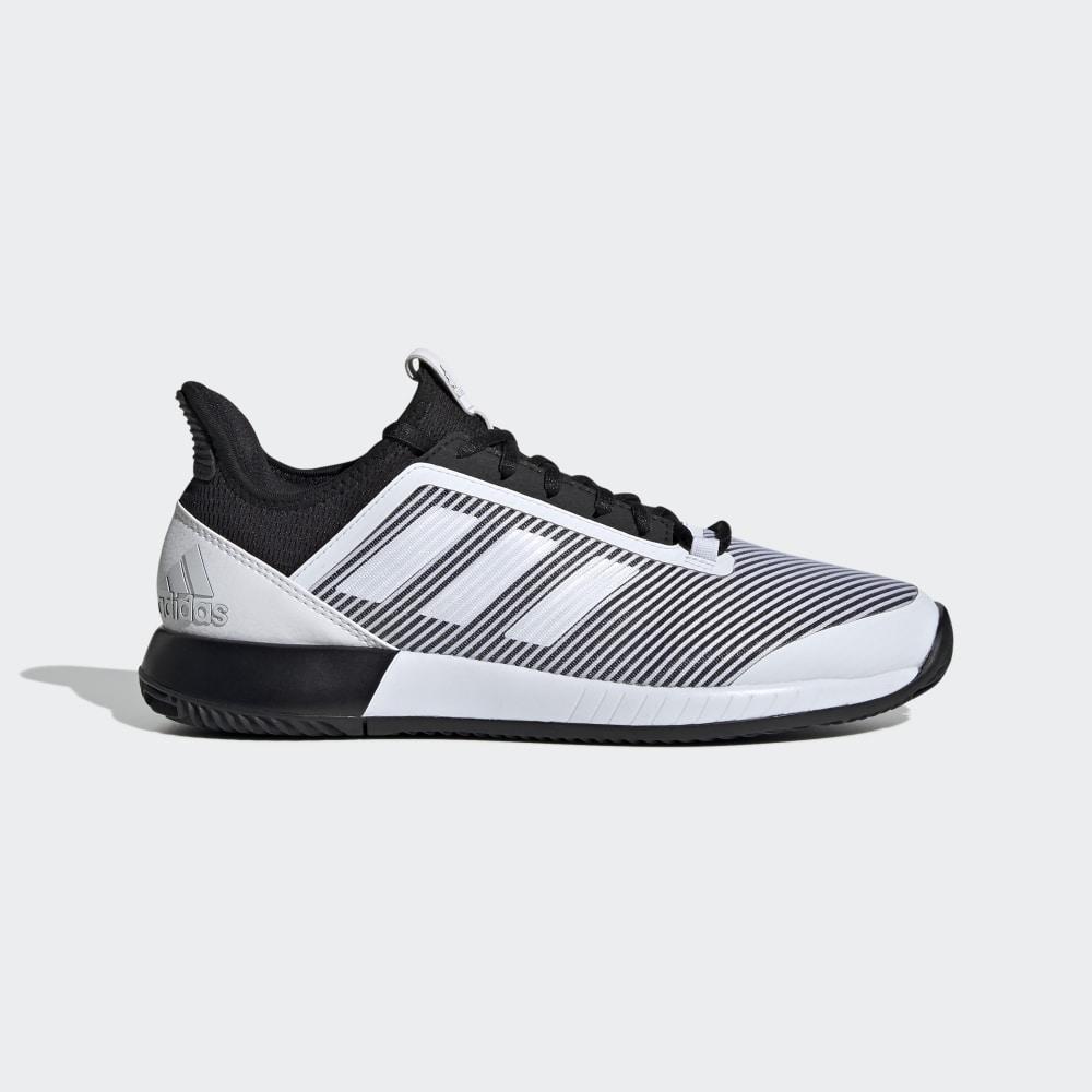 Adidas Women's Defiant Bounce 2.0 Tennis Shoes Black/White Ireland EH0952